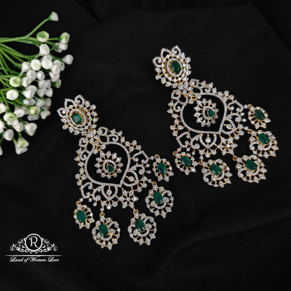 earrings 92.5 silver simple and cute earrings - rcm1166 92.5 silver ramala jewelry / ramala collections