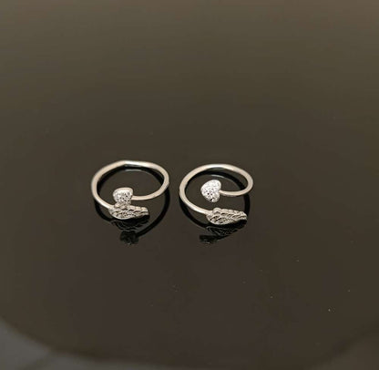 Silver Toe Ring-RCT234