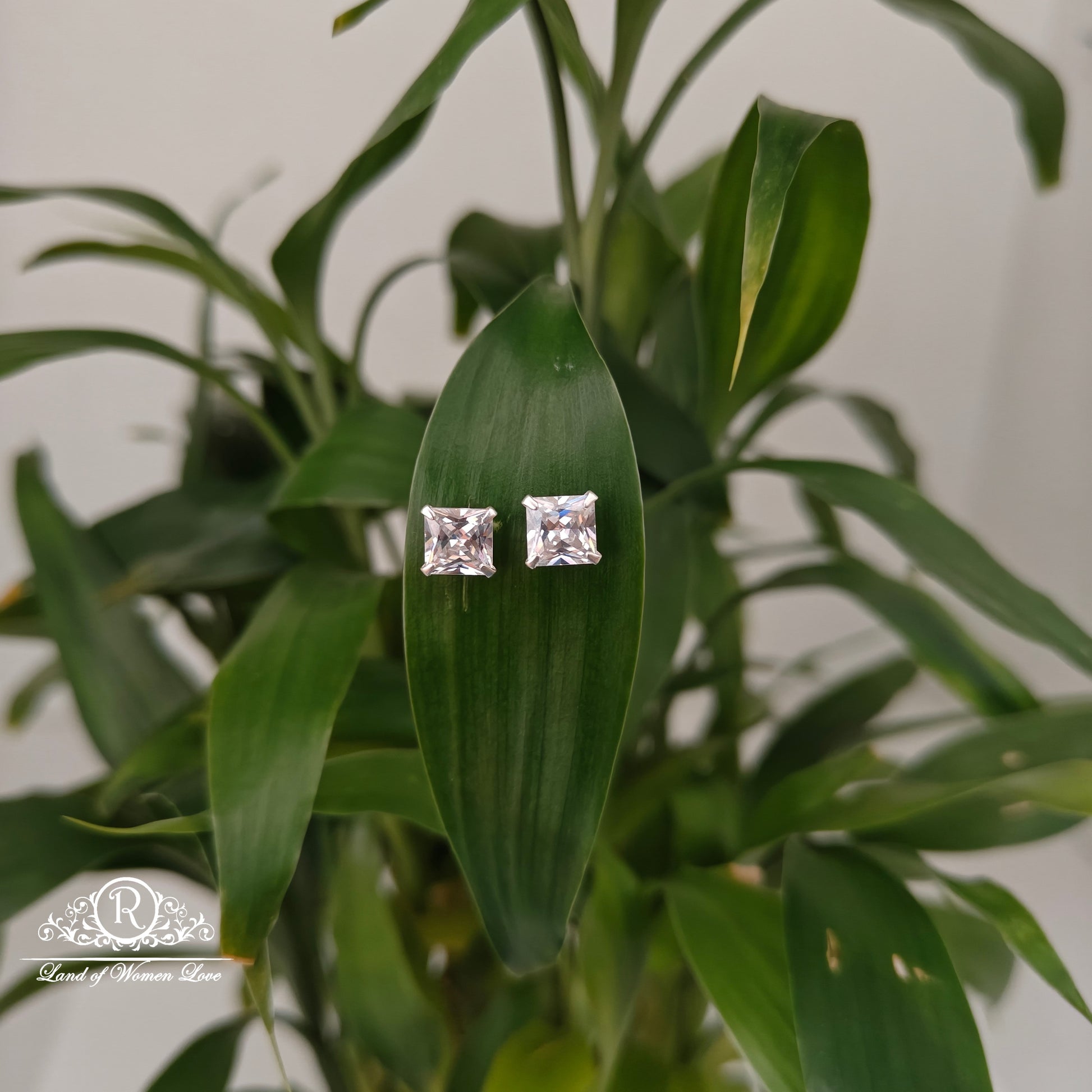 earrings 92.5 silver simple and cute earrings - rchs43 92.5 silver ramala jewelry / ramala collections