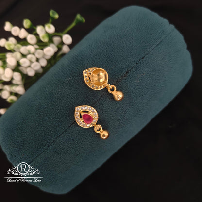 Silver cute and beautiful Earrings -RCDS0469