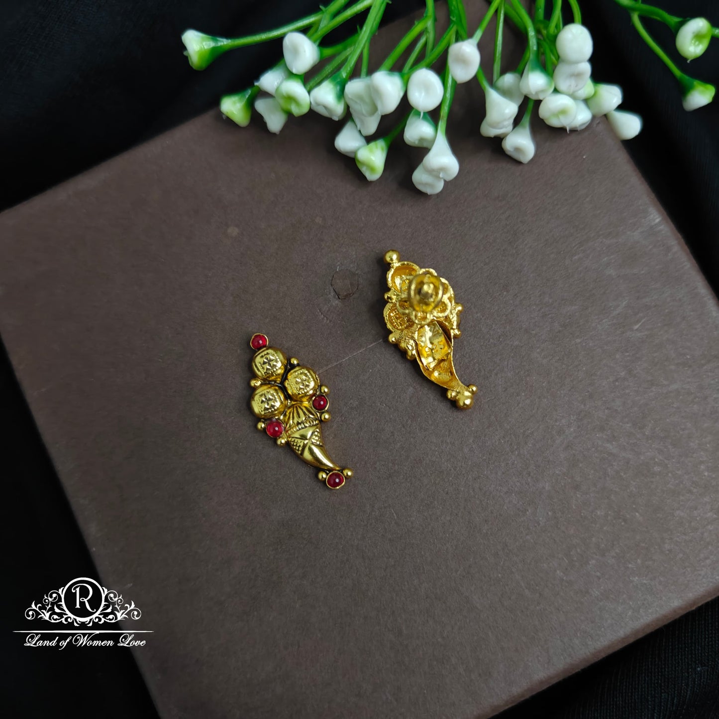 Silver earrings -RCDS0212