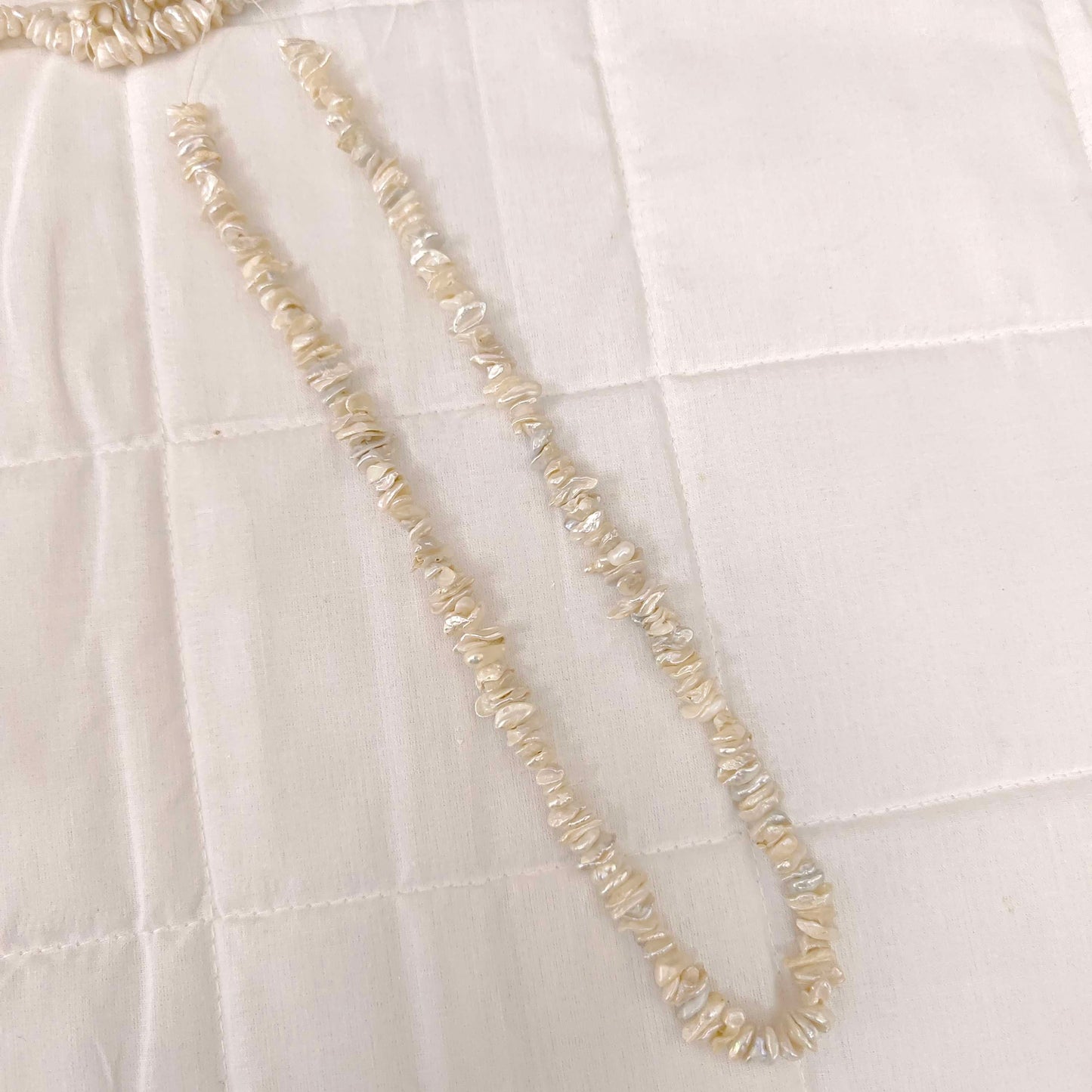 keshi pearl white beads-rcmb43 pearl 92.5 silver ramala jewelry / ramala collections