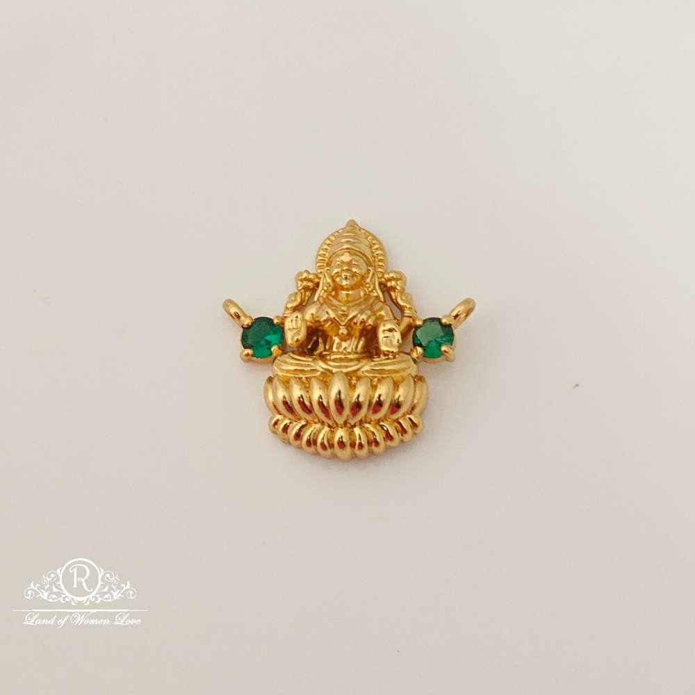 silver lakshmi devi design mala locket-rcsd13 92.5 silver ramala jewelry / ramala collections