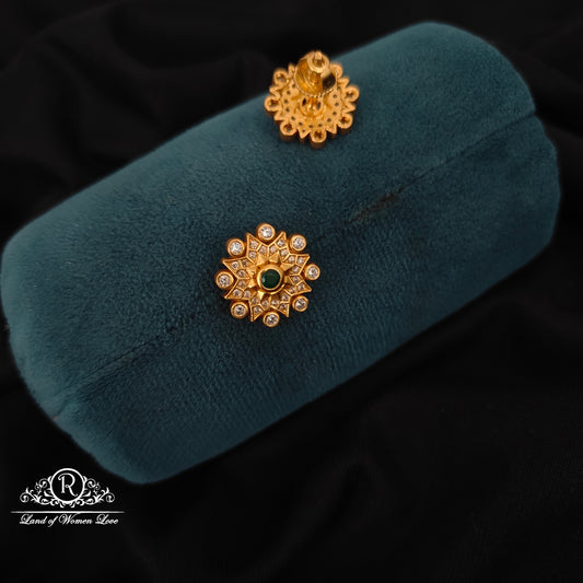 92.5 silver simple and Cute simple and Cute earrings  -RCCP450