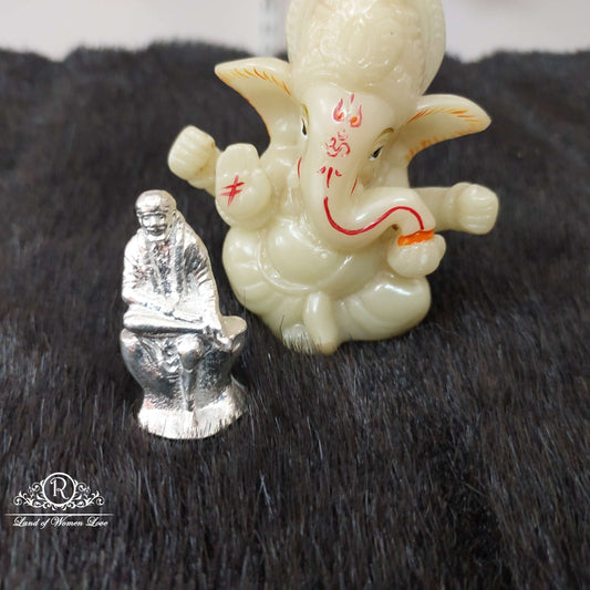silver saibaba idols-s8502 92.5 silver ramala jewelry / ramala collections