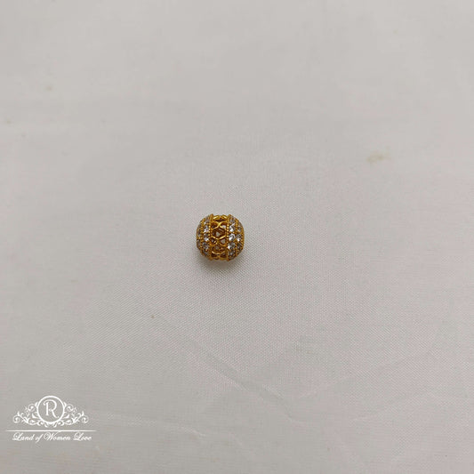 Silver CZ-stone balls-RCC085