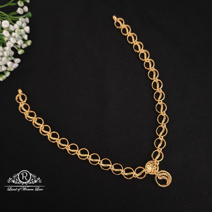 Silver Cute and beautiful necklace -RCDS0452