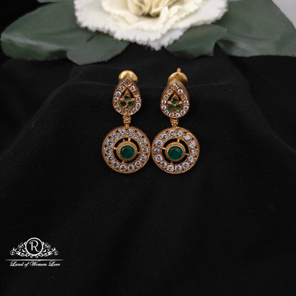 earrings 92.5 silver simple and cute earrings -rch931 92.5 silver ramala jewelry / ramala collections