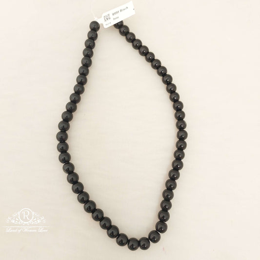 8MM Black Honex Beads-MJ14