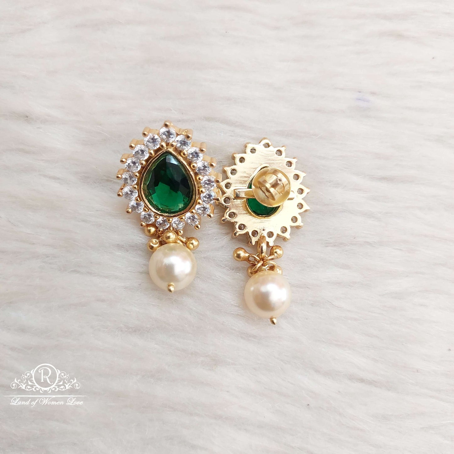 Silver Necklace With Earrings-S680,681