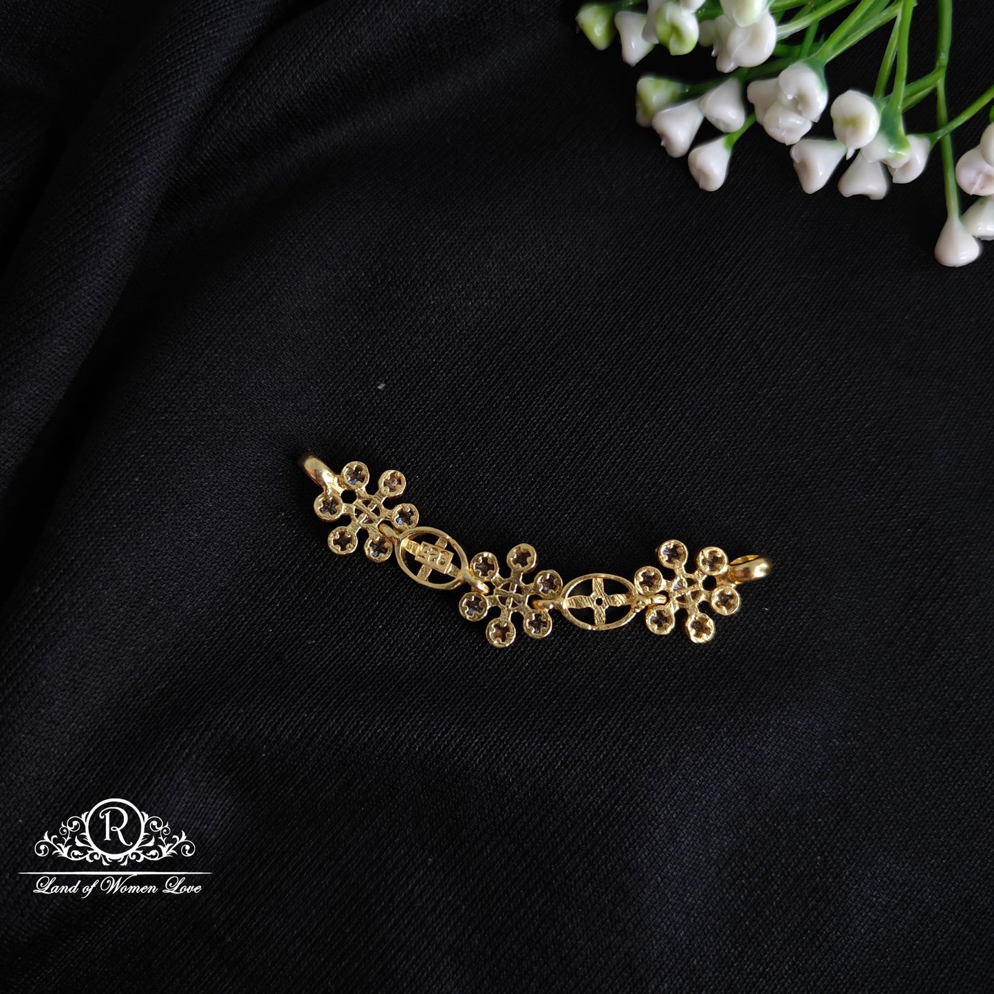 Silver mala locket - RCL36