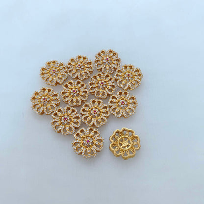 Silver side flowers-RCD379