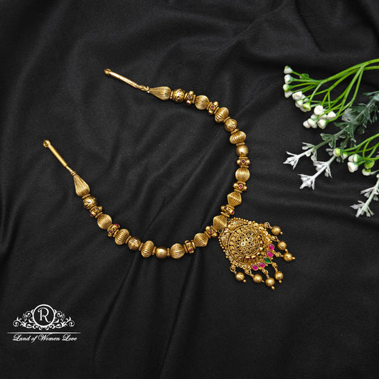 necklace 92.5 silver nakshi balls necklace 92.5 silver ramala jewelry / ramala collections