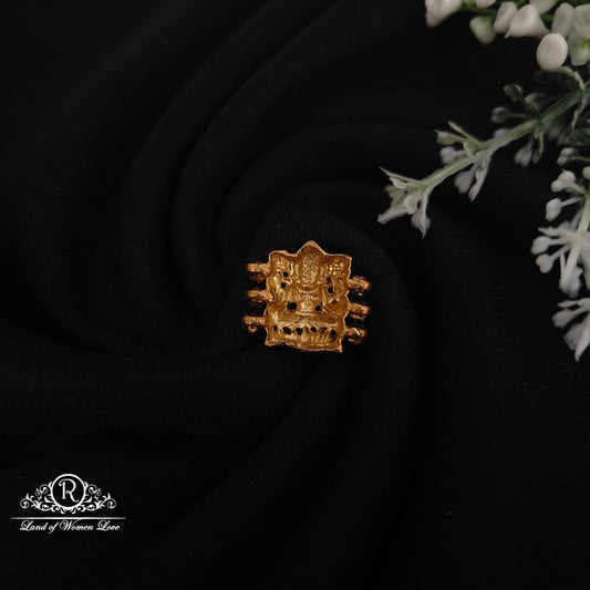 92.5 Silver Nakshi Lakshmi Devi Design chocker pendent-RCM1070