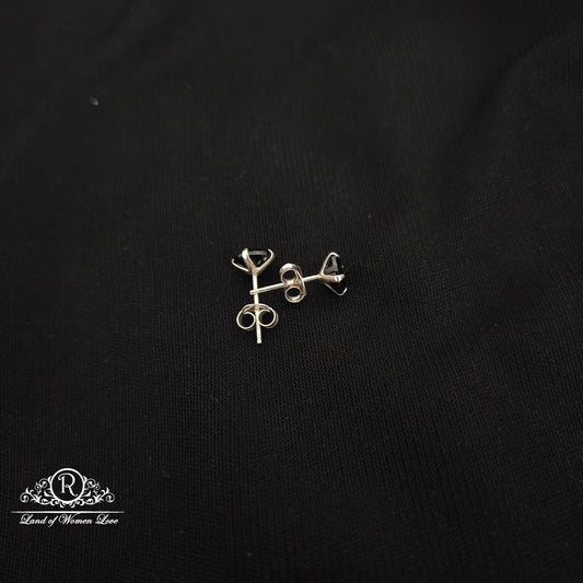 92.5 silver simple and Cute earrings - RCHS51-3