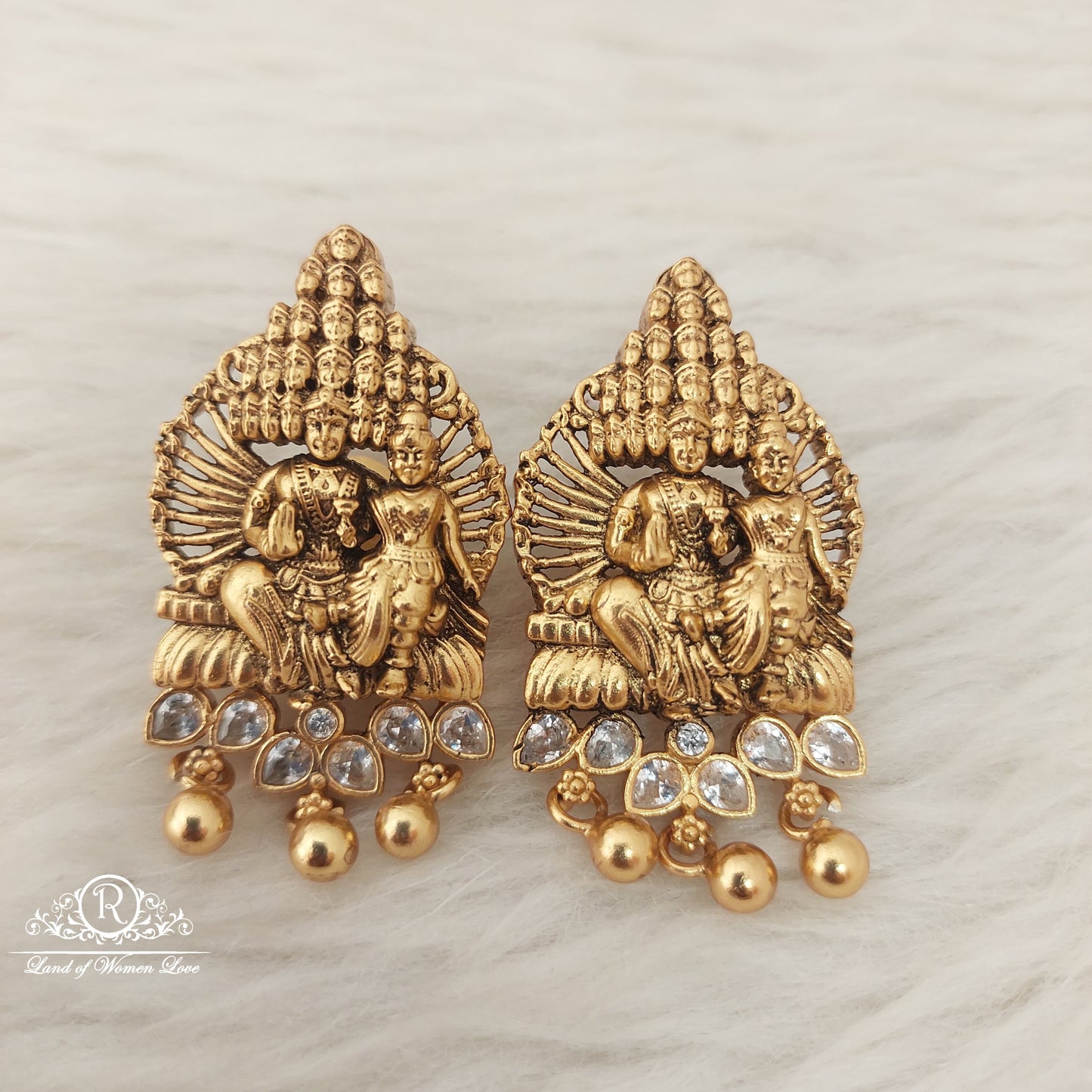 stud silver ramsita earrings-c041 92.5 silver ramala jewelry / ramala collections