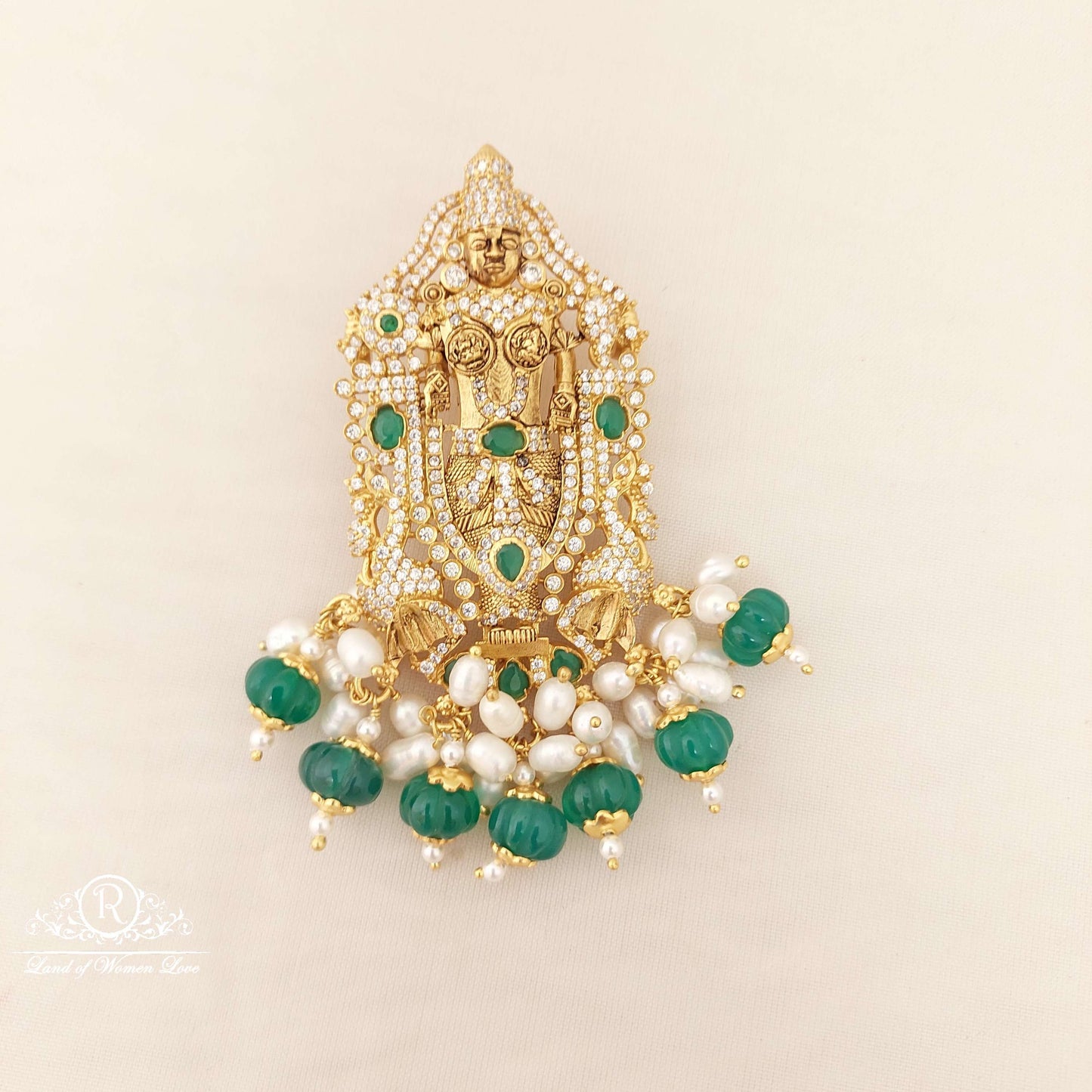 Silver Venkateswara Swamy Locket-D026