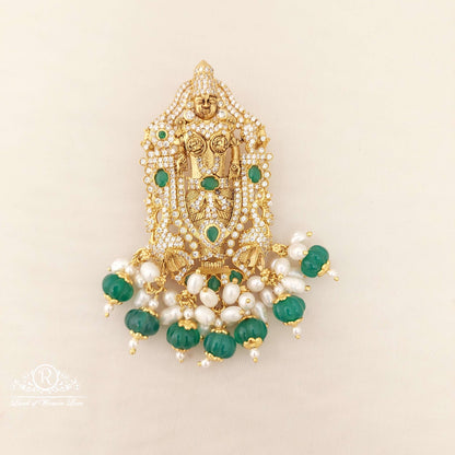 Silver Venkateswara Swamy Locket-D026