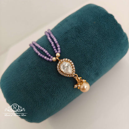 Coloured Silver Beads Mala-RCH600