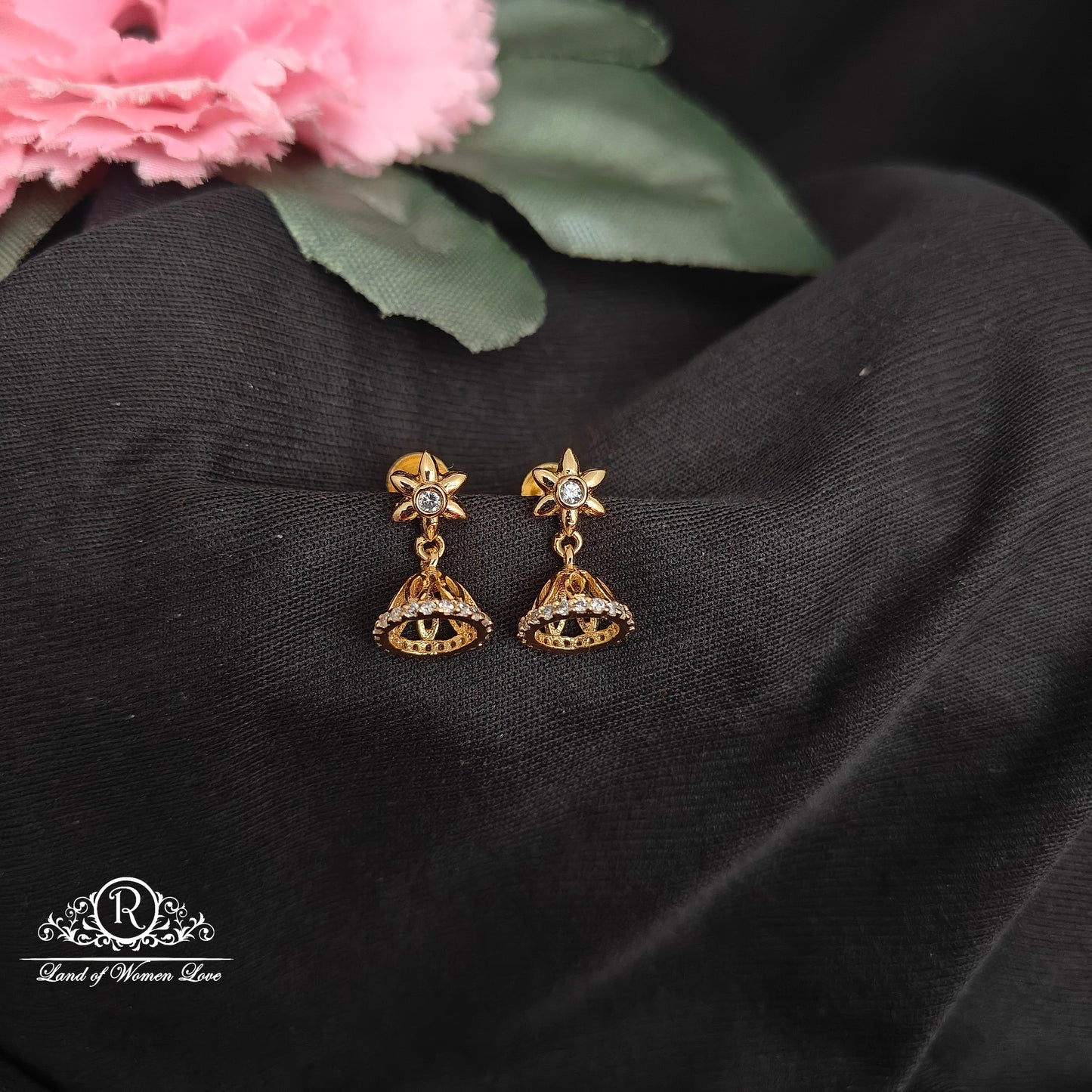 earrings 92.5 silver simple and cute earrings 92.5 silver ramala jewelry / ramala collections