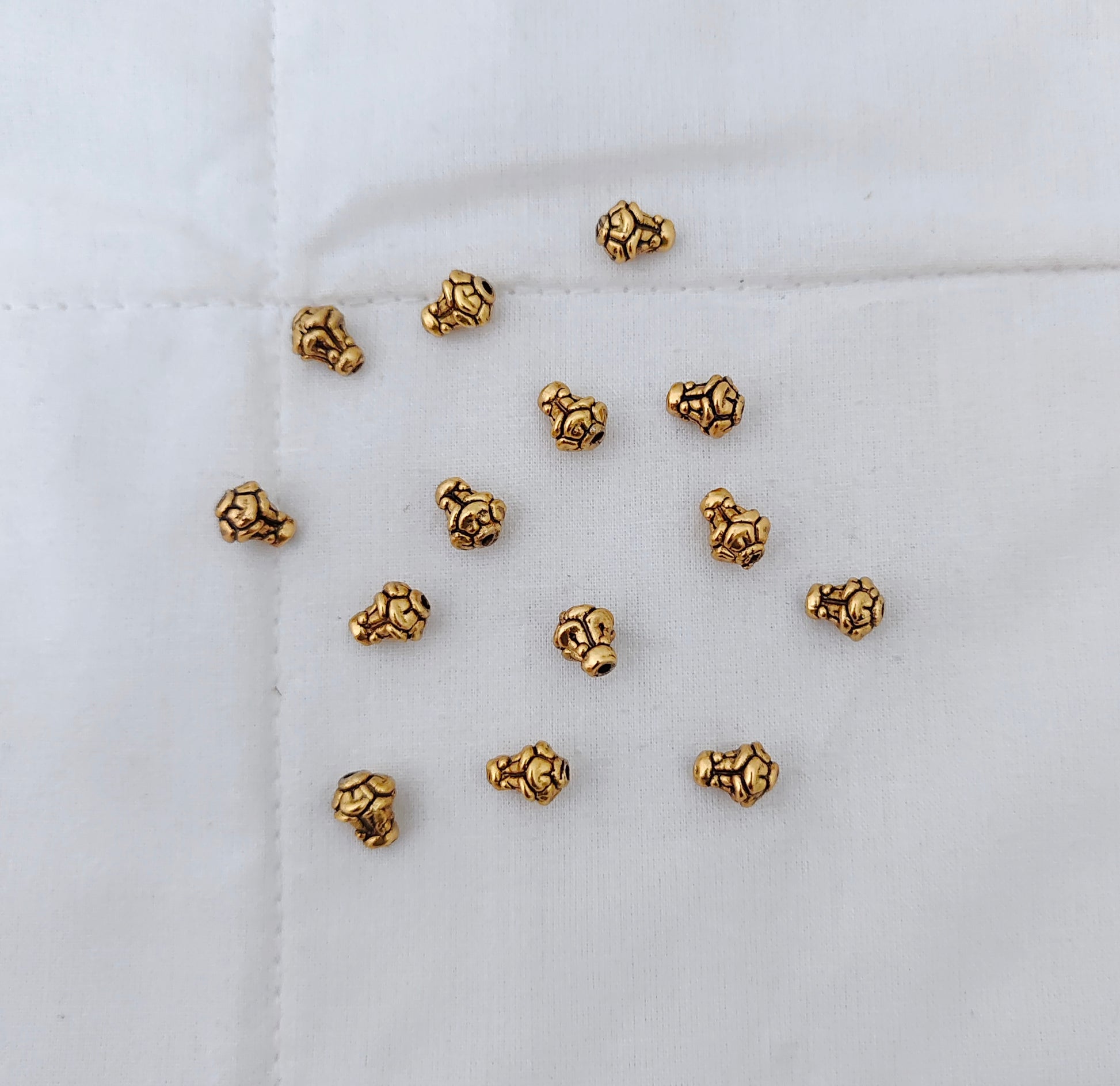 silver base gold polish gold balls -rcv191 92.5 silver ramala jewelry / ramala collections