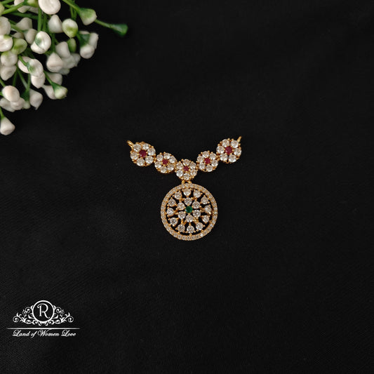 92.5 silver simple and cute mala locket - rcjr998 92.5 silver ramala jewelry / ramala collections