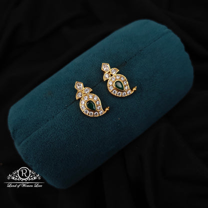 earrings 92.5 silver simple and cute earrings - rcbg061 92.5 silver ramala jewelry / ramala collections