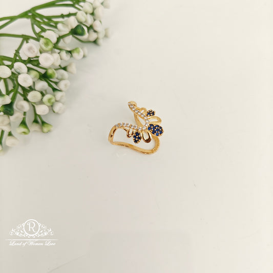 ring 92.5 silver simple and cute cz- stones vanki ring cz 92.5 silver ramala jewelry / ramala collections