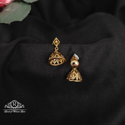 92.5 silver simple and Cute earrings - RCDS0576