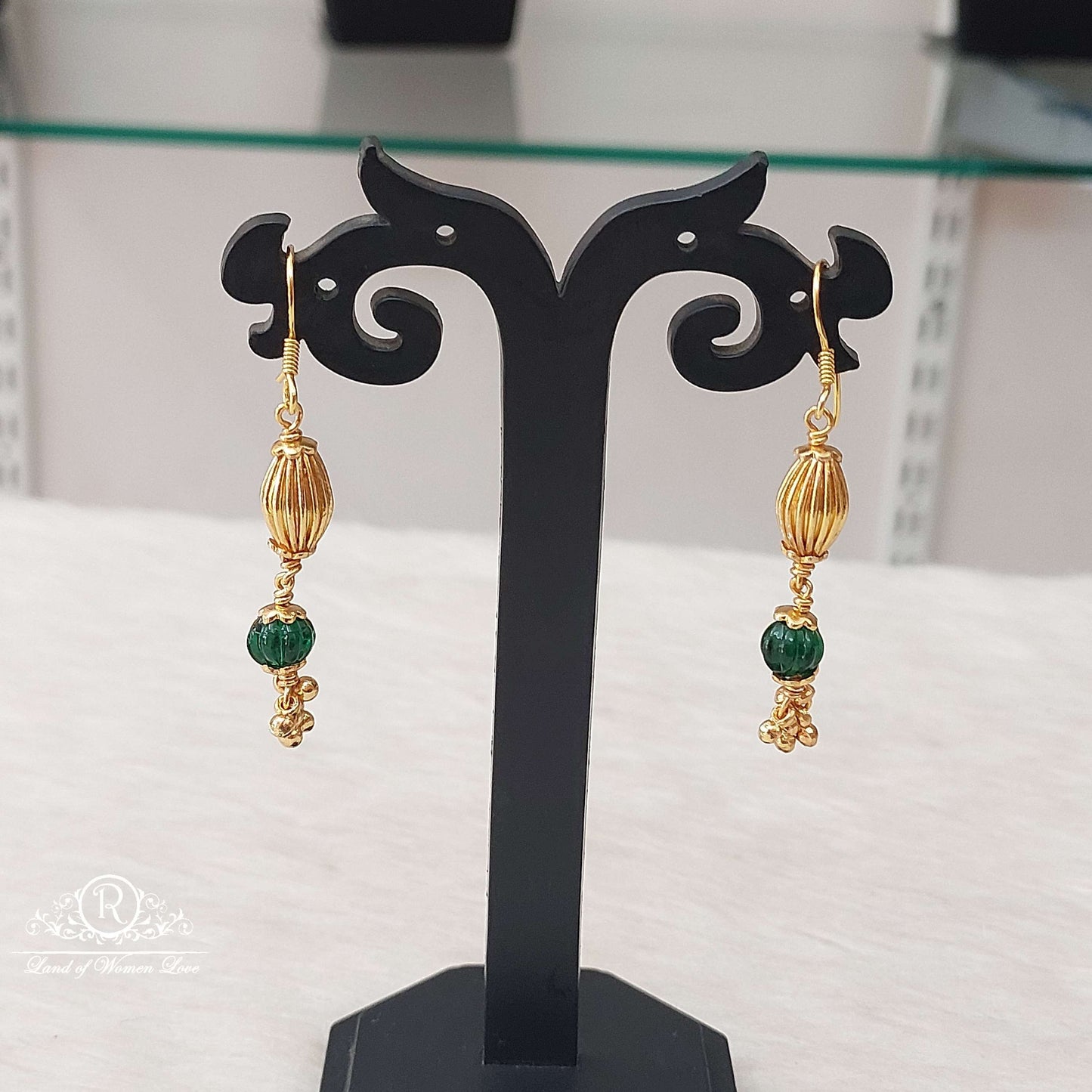 Silver Hanging Earrings-S959