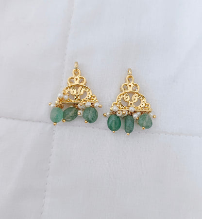 Silver CZ-gold polish side Lockets design -RCD229