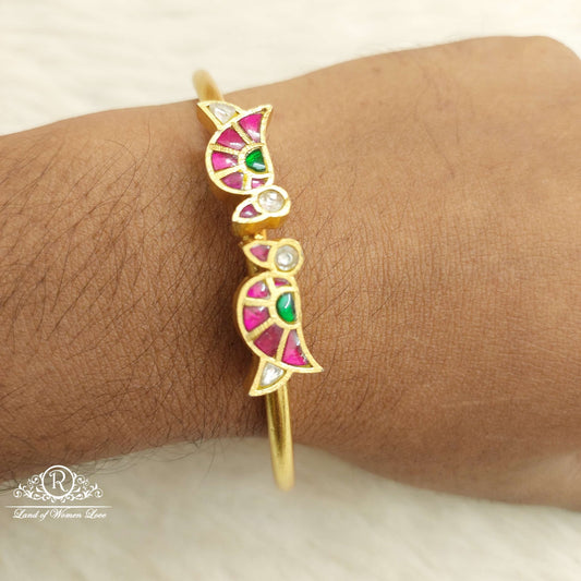 Silver Openble Kada Bracelet-JR20