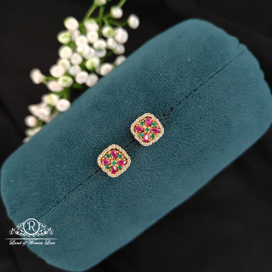 earrings silver simple and cute earrings -rcbg0100 92.5 silver ramala jewelry / ramala collections