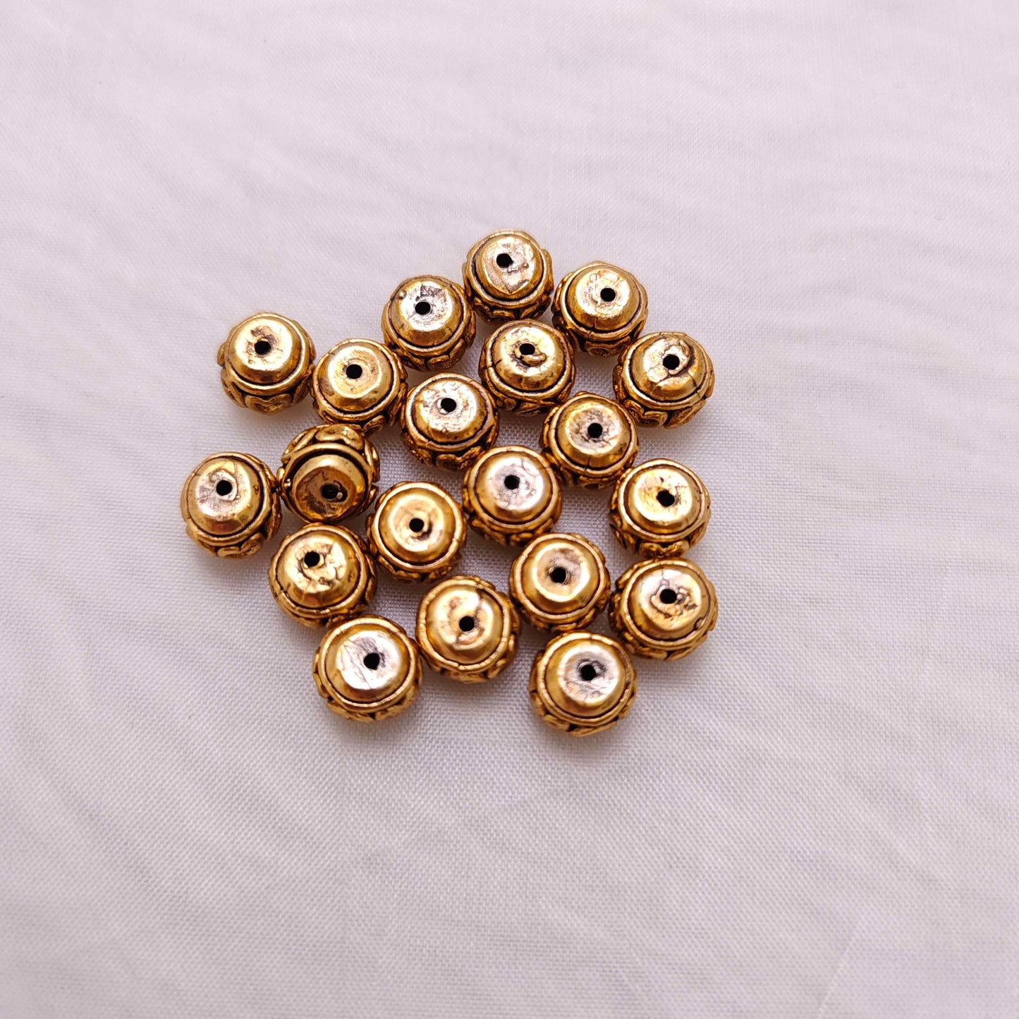 Silver nakshi balls-RCJR464