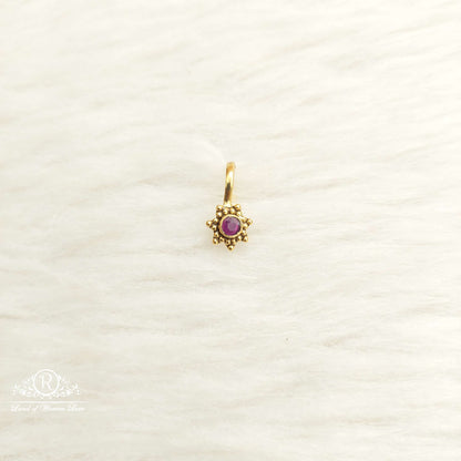 nose pin silver nose pins-sa511-2 92.5 silver ramala jewelry / ramala collections