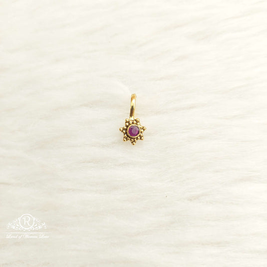 nose pin silver nose pins-sa511-2 92.5 silver ramala jewelry / ramala collections