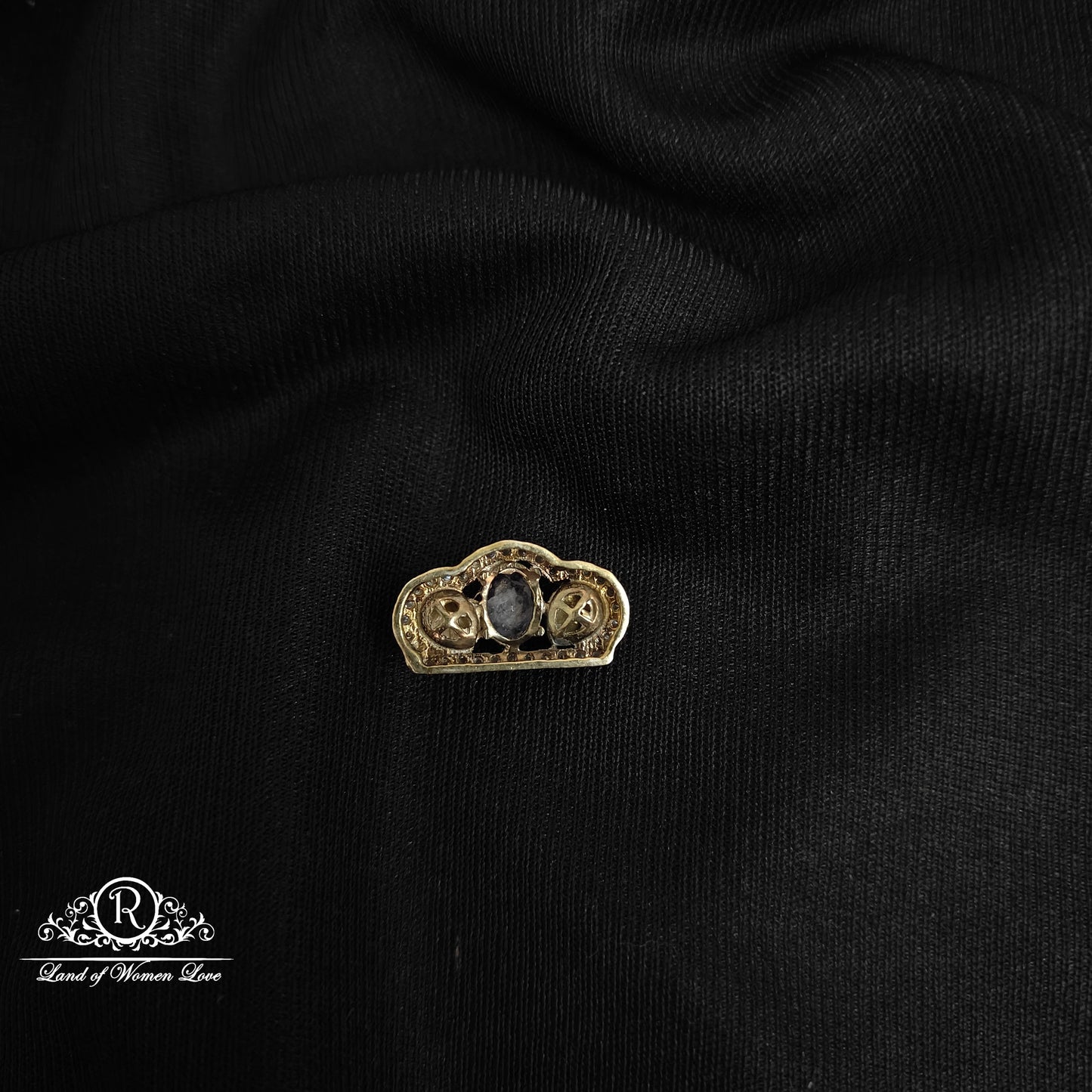 92.5 Silver Victorian Side locket-RCP100