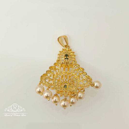 Silver Diamond Replica Design CZ-Stones Locket-RCCP47