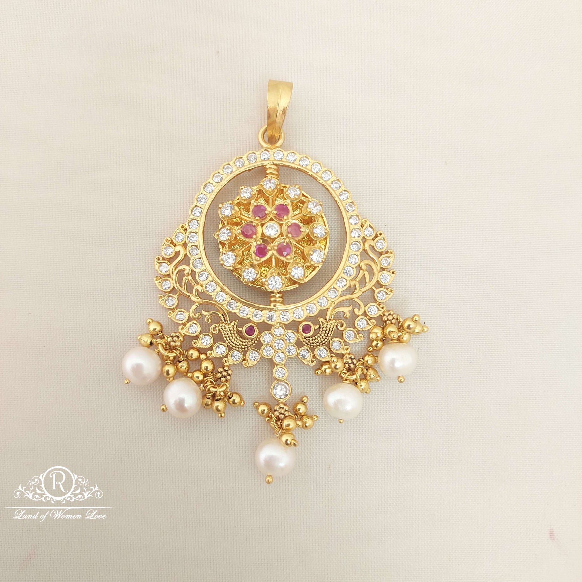 earrings silver cz-stones double side locket-m114 cz 92.5 silver ramala jewelry / ramala collections