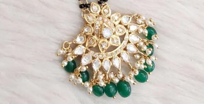 Silver Black Beads-S736