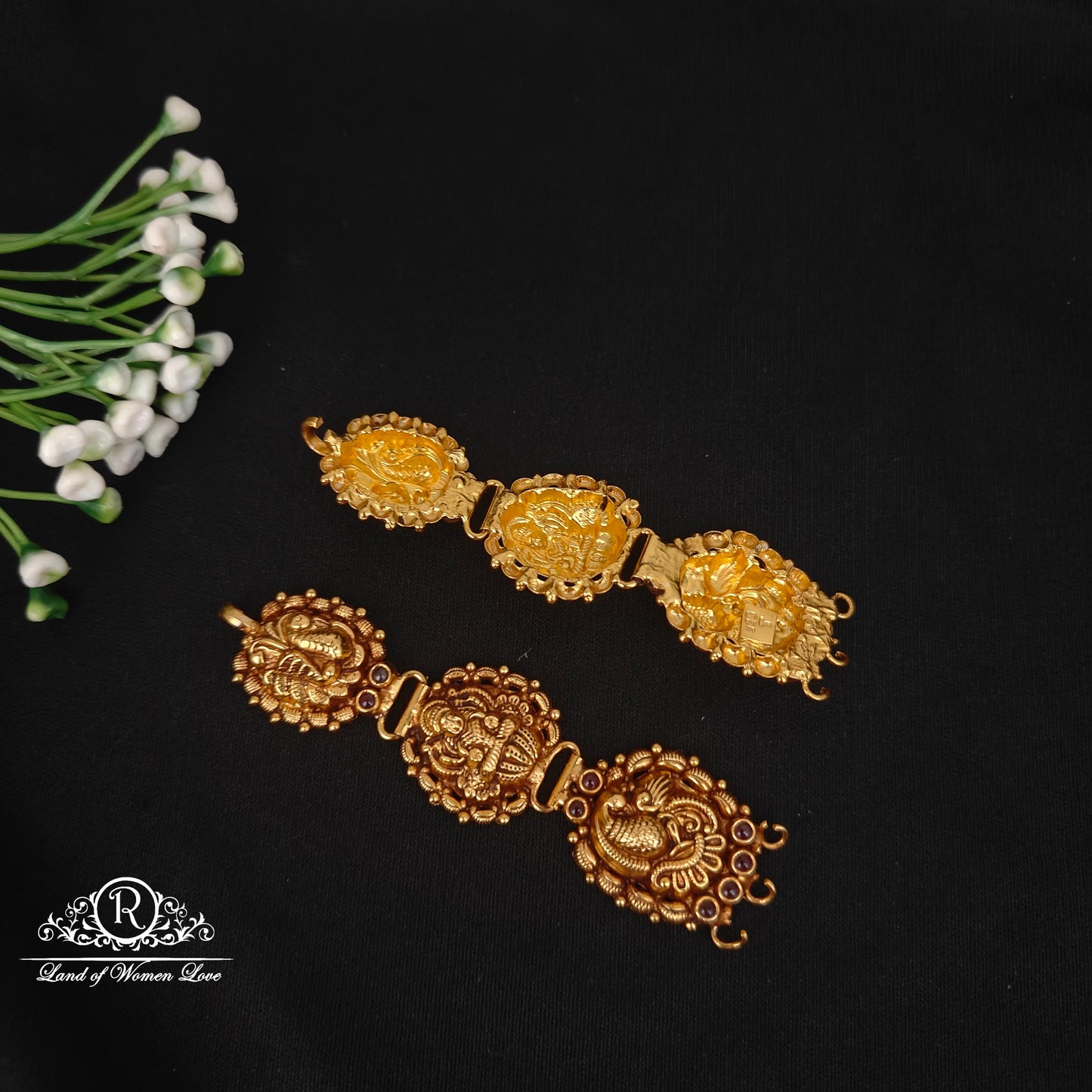 92.5 silver simple and Cute side locket - RCJR975