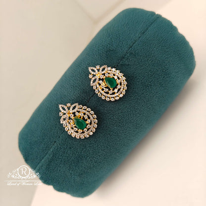 stud diamond finishing replica silver studs-rc94-90cp03 92.5 silver ramala jewelry / ramala collections