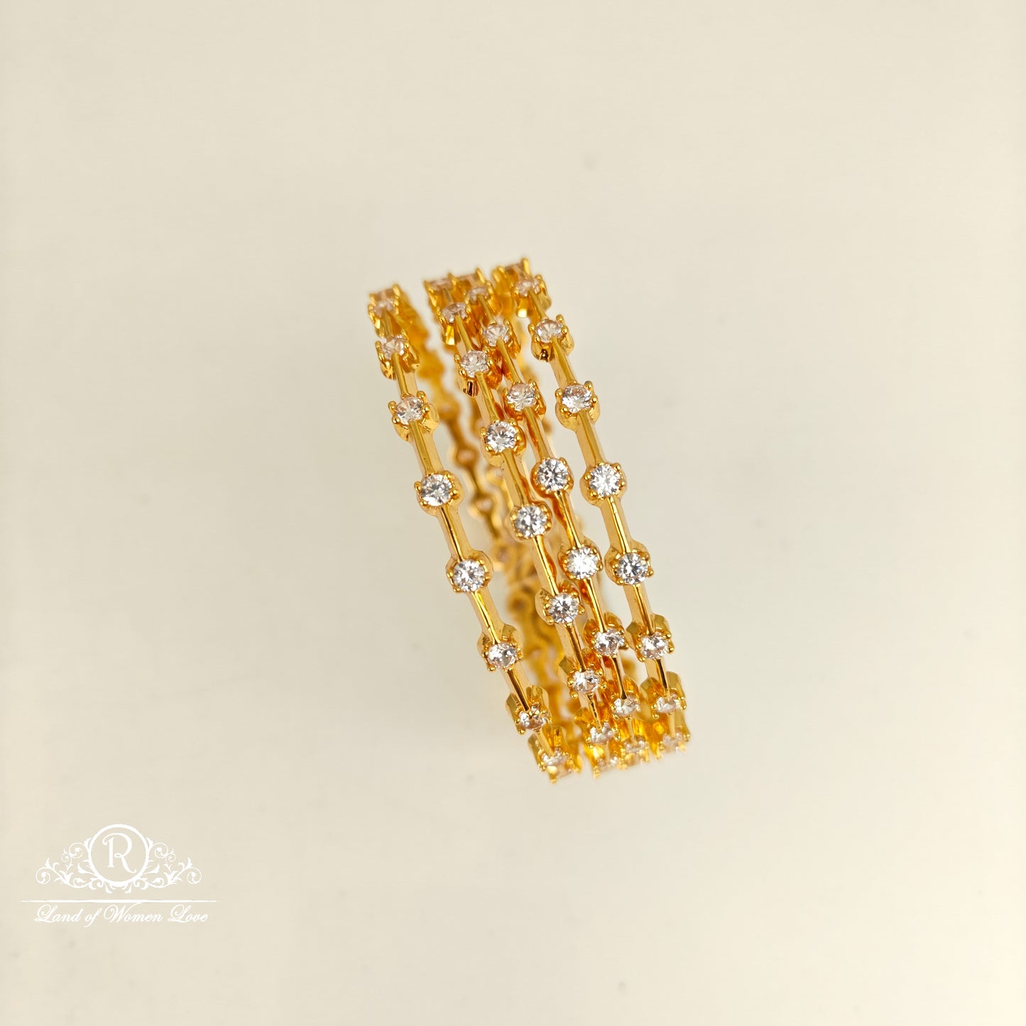 bangle 92.5 silver simple and cute bangles with cz- stones -rchk0152 cz 92.5 silver ramala jewelry / ramala collections