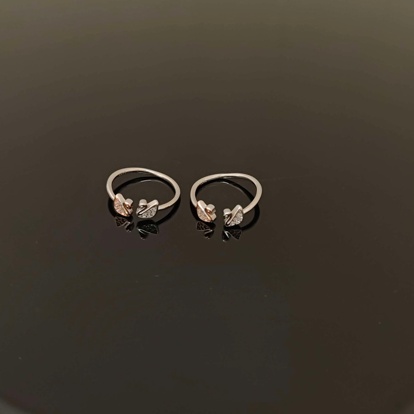 Silver Toe Rings-RCT245