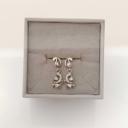 Silver Earrings-RCT270