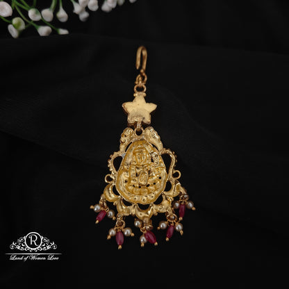 92.5 silver simple and Cute tikka - RCDS0605