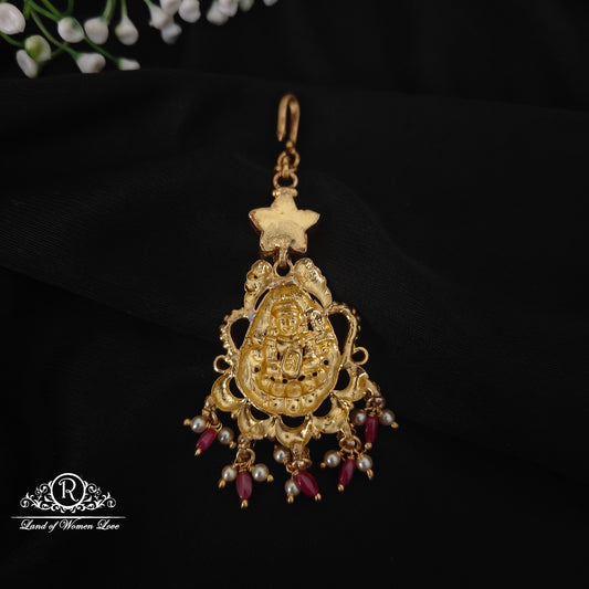 92.5 silver simple and Cute tikka - RCDS0605