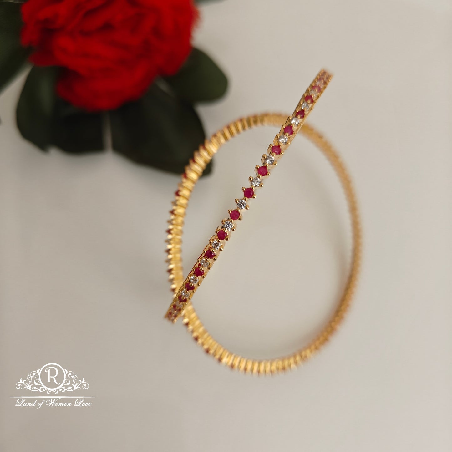 92.5 silver simple and Cute Bangles - RCBG06