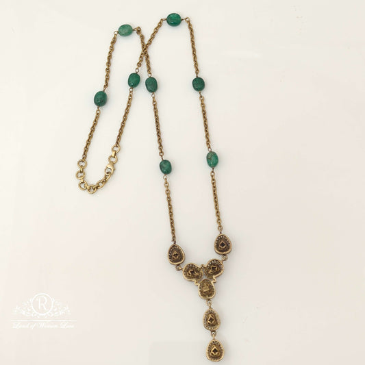 Silver Victorian Moissanite Design Chain- RC87-159P51