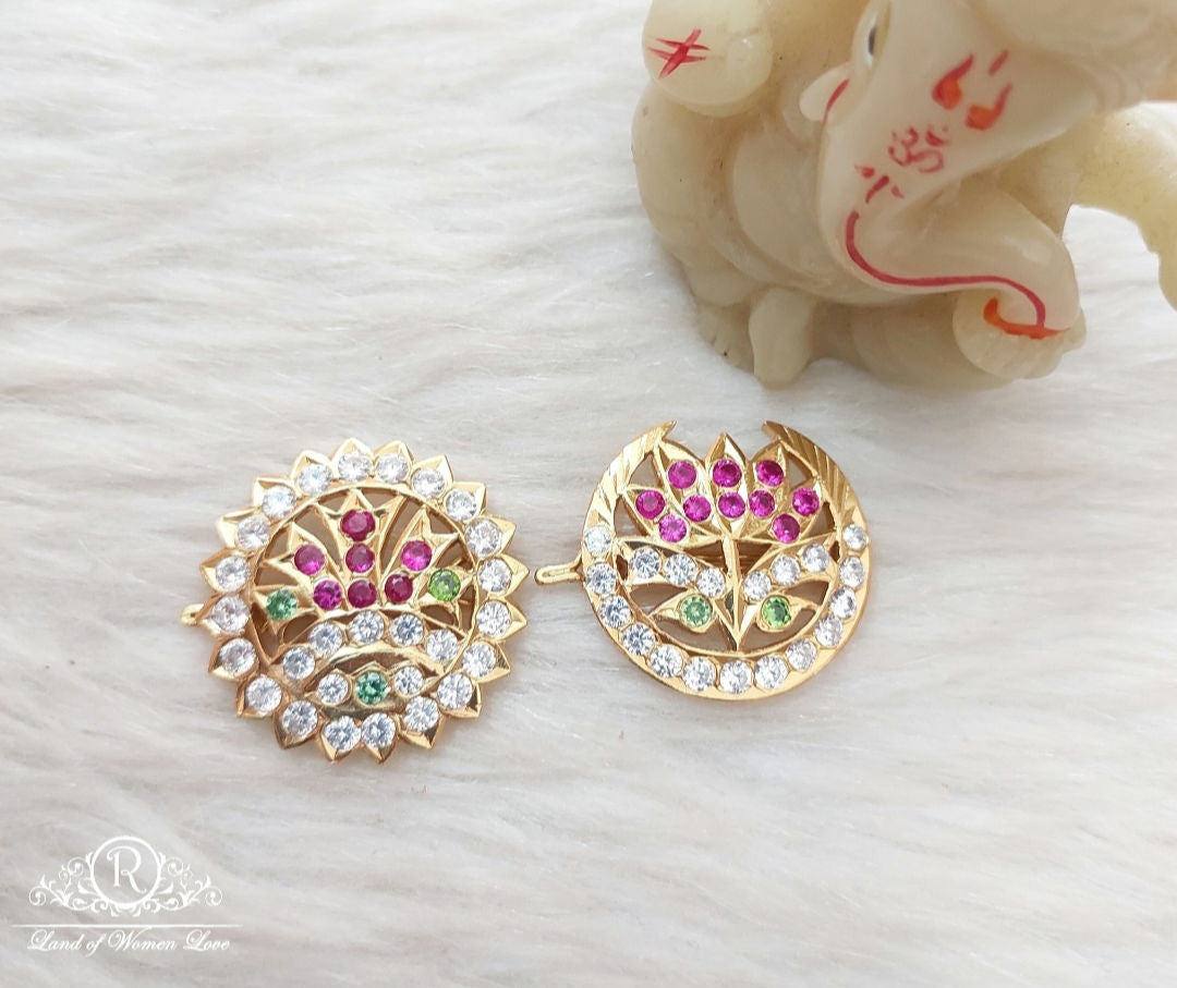 silver hair pins-rck169 92.5 silver ramala jewelry / ramala collections